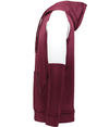 Blue Chip Hoodie MAROON/WHITE lside