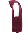 Blue Chip Hoodie MAROON/WHITE rside