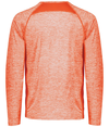 Electrify Coolcore Long Sleeve ORANGE HEATHER Back