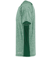 Electrify Coolcore Tee DARK GREEN HEATHER lside