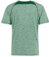 Electrify Coolcore Tee DARK GREEN HEATHER Back