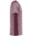 Electrify Coolcore Tee MAROON HEATHER rside