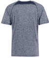 Electrify Coolcore Tee NAVY HEATHER Back