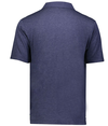 Repreve Eco Polo NAVY HEATHER Back