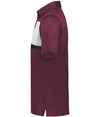 Prism Bold Polo MAROON/WHITE lside