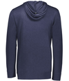 Repreve Eco Hoodie NAVY HEATHER Back