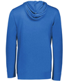 Repreve Eco Hoodie ROYAL HEATHER Back