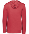 Repreve Eco Hoodie SCARLET HEATHER Back