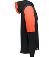 All American Team Hoodie BLACK/ORANGE HEATHER lside