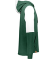 All American Team Hoodie DARK GREEN HEATHER/WHITE lside