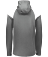 Limitless 1/4 Zip Hoodie CARBON/WHITE Back