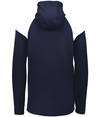 Limitless 1/4 Zip Hoodie NAVY/WHITE Back