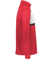 Prism Bold 1/4 Zip Pullover SCARLET/WHITE rside