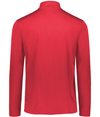 Prism Bold 1/4 Zip Pullover SCARLET/WHITE Back