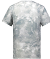 Stock Cotton-Touch Poly Tee SILVER CLOUD PRINT Back