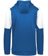 Youth Blue Chip Hoodie ROYAL/WHITE Back