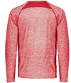 Youth Electrify Coolcore Tee SCARLET HEATHER Back