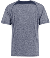 Youth Electrify Colorcore Tee NAVY HEATHER Back