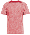 Youth Electrify Colorcore Tee SCARLET HEATHER Back