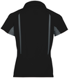 Ladies Avenger Polo BLACK/GRAPHITE Back