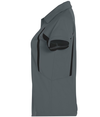 Ladies Avenger Polo GRAPHITE/BLACK Side