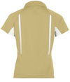 Ladies Avenger Polo VEGAS GOLD/WHITE Back