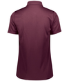 Ladies Prism Polo MAROON Back