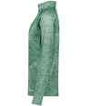 Ladies Electrify Pullover DARK GREEN HEATHER Side
