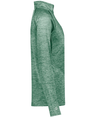 Ladies Electrify Pullover DARK GREEN HEATHER rside