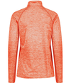 Ladies Electrify Pullover ORANGE HEATHER Back