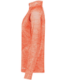 Ladies Electrify Pullover ORANGE HEATHER Side