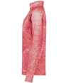 Ladies Electrify Pullover SCARLET HEATHER Side