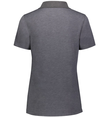 Ladies Repreve Eco Polo CARBON HEATHER Back