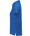 Ladies Repreve Eco Polo ROYAL HEATHER lside