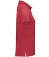 Ladies Repreve Eco Polo SCARLET HEATHER rside