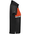 Ladies Prism Bold Polo BLACK/ORANGE rside
