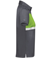 Ladies Prism Bold Polo CARBON/LIME rside