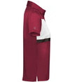 Ladies Prism Bold Polo CARDINAL/WHITE rside