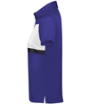 Ladies Prism Bold Polo PURPLE/WHITE lside