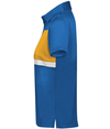 Ladies Prism Bold Polo ROYAL/GOLD lside