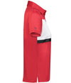 Ladies Prism Bold Polo SCARLET/WHITE rside