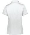 Ladies Prism Bold Polo WHITE/CARBON Back