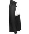 Ladies Prism Bold 1/4 Zip BLACK/WHITE rside