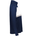 Ladies Prism Bold 1/4 Zip NAVY/WHITE rside
