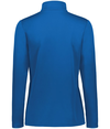 Ladies Prism Bold 1/4 Zip ROYAL/WHITE Back