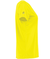 Ladies Momentum Tee ELECTRIC YELLOW rside