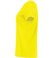 Ladies Momentum Tee ELECTRIC YELLOW lside