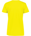Ladies Momentum Tee ELECTRIC YELLOW Back