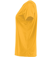 Ladies Momentum Tee GOLD lside