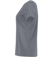 Ladies Momentum Tee GRAPHITE lside